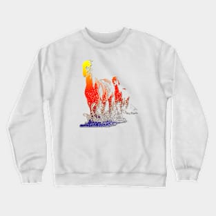 Horses Crewneck Sweatshirt